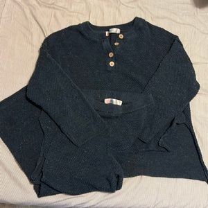 Freepeople Hailee Set NAVY BLUE